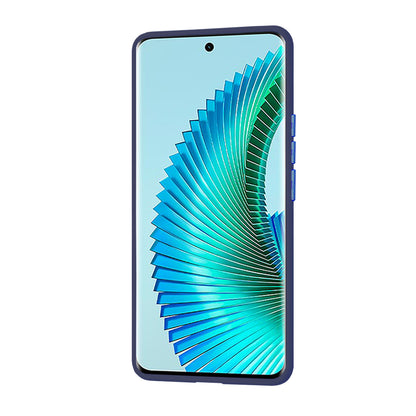 Custodia per Honor Magic6 Lite, Techsuit, HaloFrost, Blu Navy