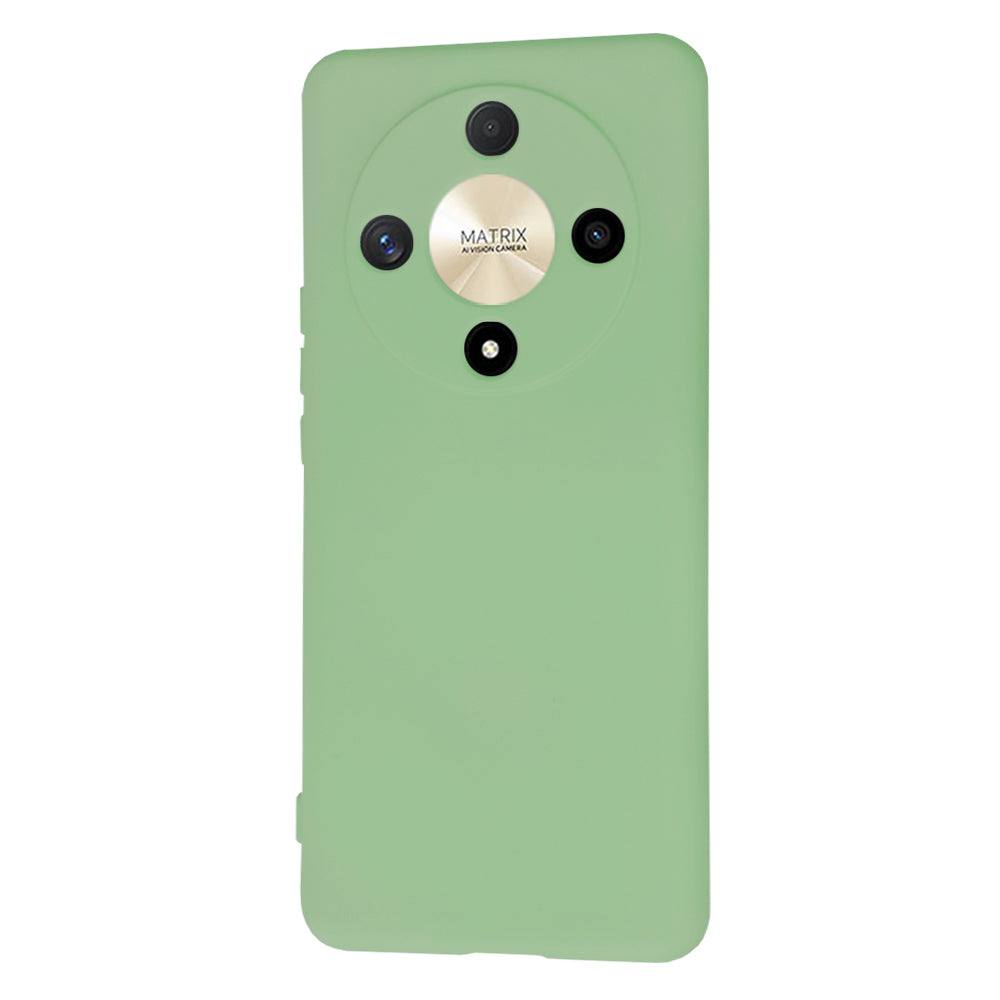 Coque pour Honor Magic6 Lite, Techsuit, SoftFlex, Vert Clair
