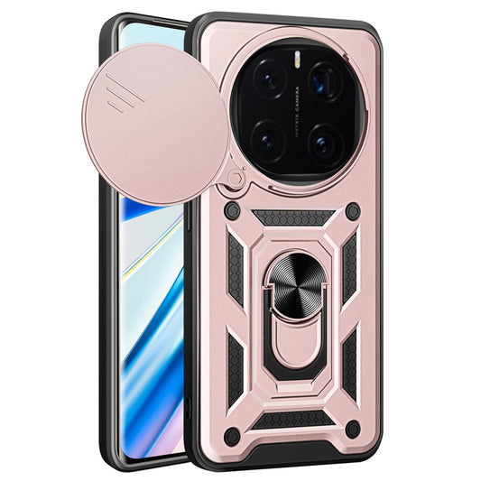 Hülle für Honor Magic7 Pro, Techsuit, CamShield, Rosa