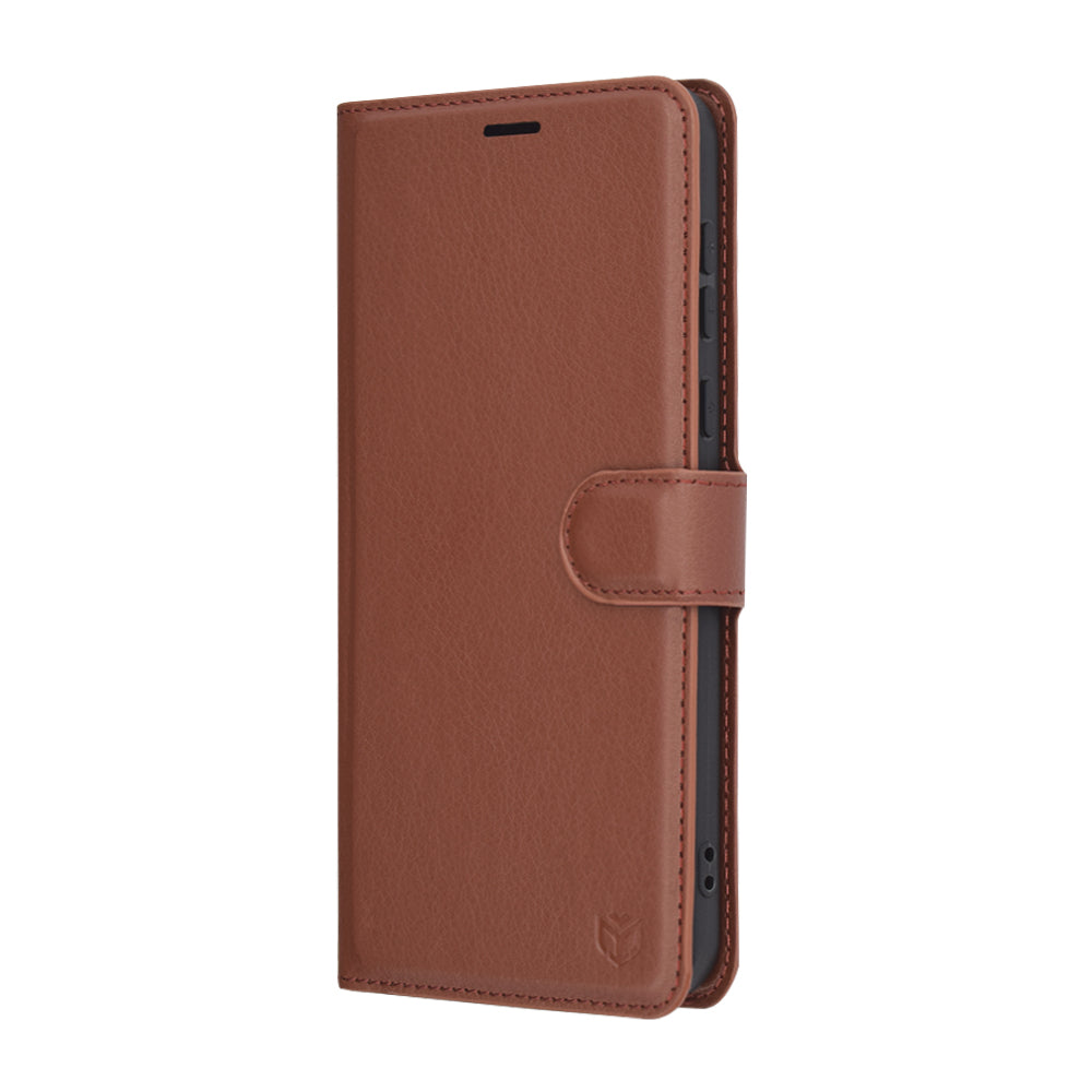 Étui pour Honor Magic7 Pro, Techsuit, Leather Folio, Marron