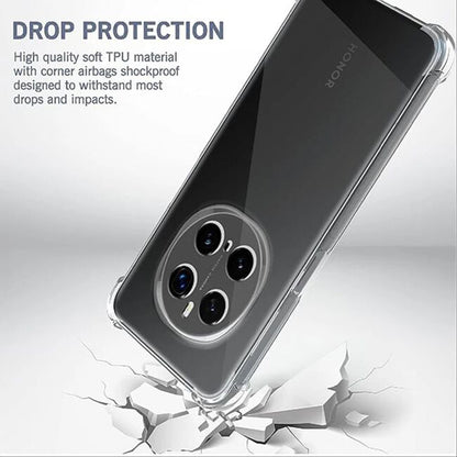 Custodia per Honor Magic7 Pro, Techsuit, Shockproof Clear, Trasparente