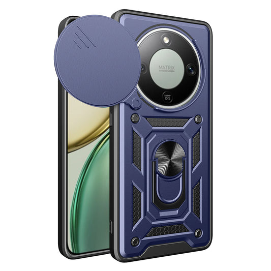 Custodia per Honor Magic8 Lite, Techsuit, CamShield, Blu