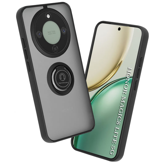 Étui pour Honor Magic8 Lite, Techsuit, Glinth, Noir