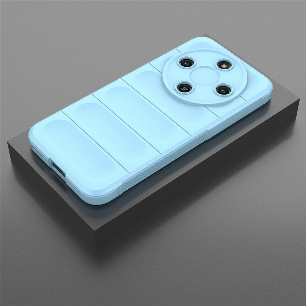 Étui pour Honor Magic8 Lite, Techsuit, Magic Shield, Bleu