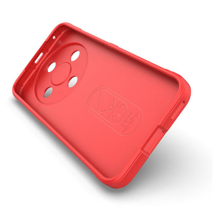 Étui pour Honor Magic8 Lite, Techsuit, Magic Shield, Rouge