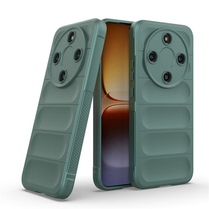 Hülle für Honor Magic8 Lite, Techsuit, Magic Shield, Grün