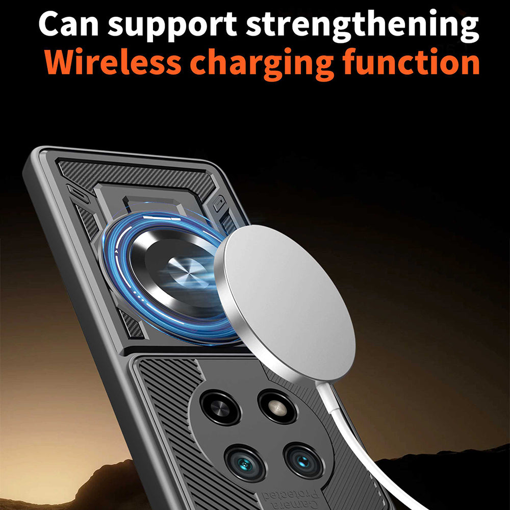 Custodia per Honor Magic8 Lite, Techsuit, RuggedCam, Blu