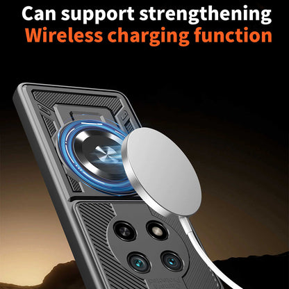 Custodia per Honor Magic8 Lite, Techsuit, RuggedCam, Blu