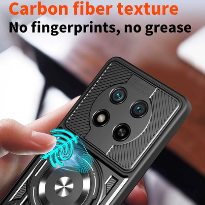 Custodia per Honor Magic8 Lite, Techsuit, RuggedCam, Blu