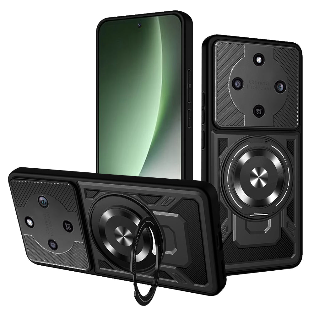 Custodia per Honor Magic8 Lite, Techsuit, RuggedCam, Nera