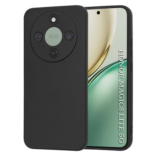 Case for Honor Magic8 Lite, Techsuit, SoftFlex, Black