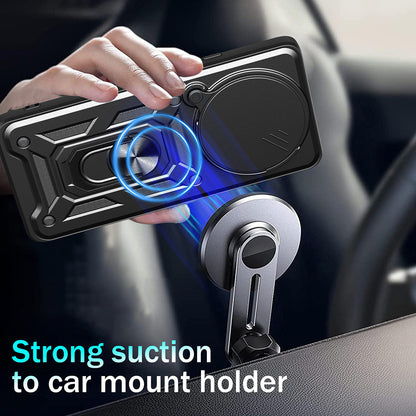 Custodia per Honor Magic8 Pro, Techsuit, CamShield, Rosa Dorato