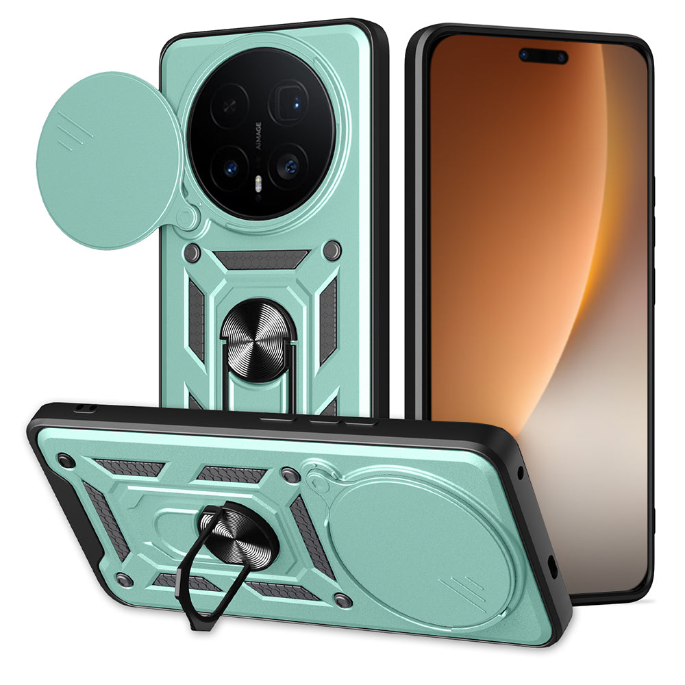 Hülle für Honor Magic8 Pro, Techsuit, CamShield, Grün