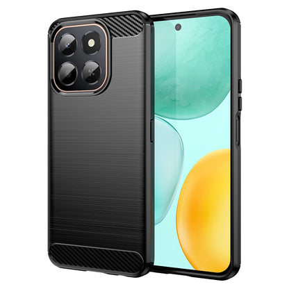 Custodia per Honor X6c, Techsuit, Carbonio, Nera