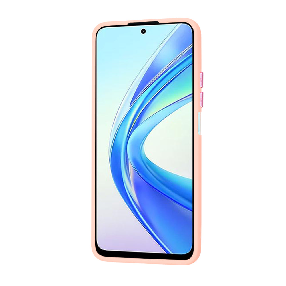 Hülle für Honor X7b 5G / 90 Smart / X7b 4G, Techsuit, HaloFrost, Rosa