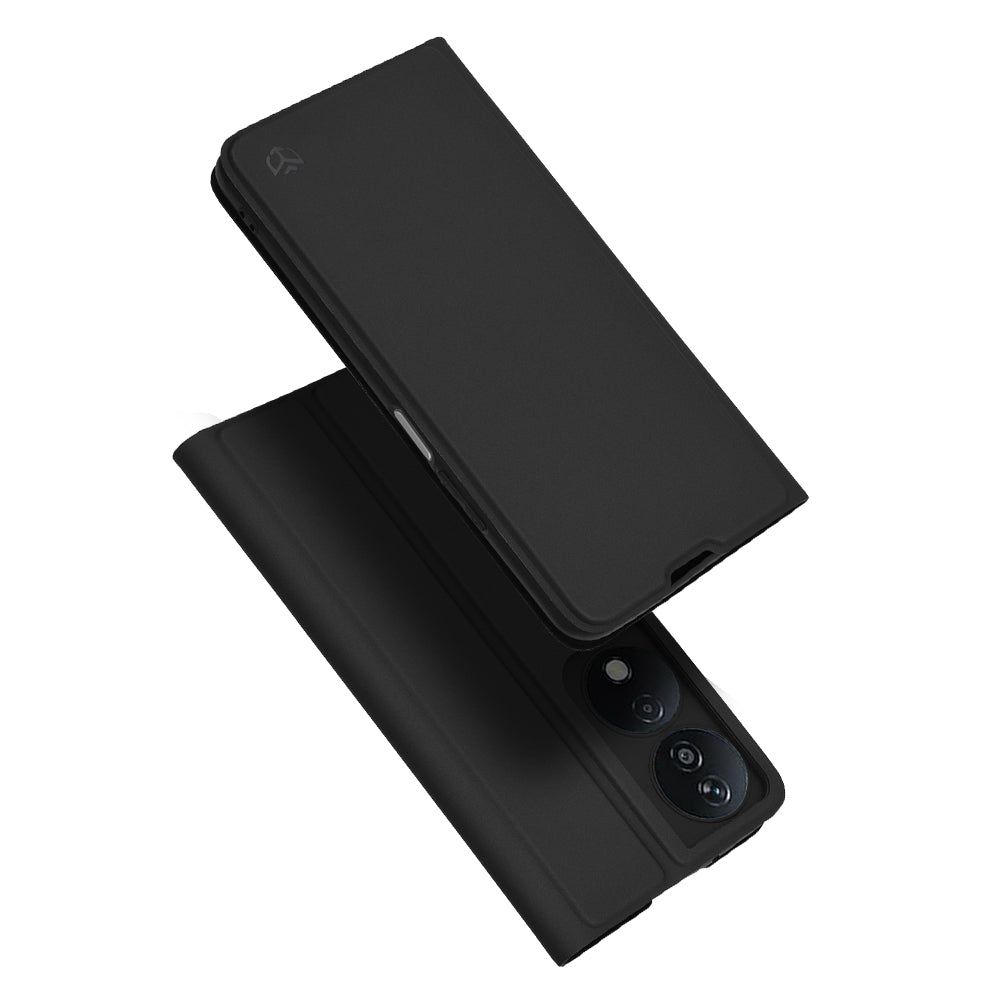 Coque pour Honor X7b 5G / 90 Smart / X7b 4G, Techsuit, Magskin Book, Noire