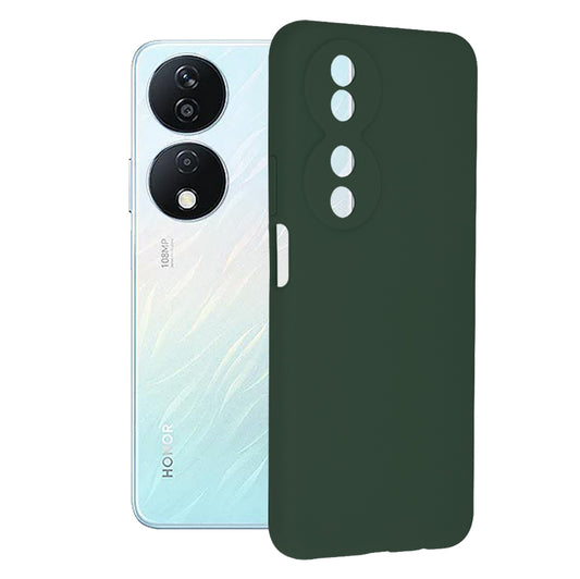 Hülle für Honor X7b 5G / 90 Smart / X7b 4G, Techsuit, Soft Edge, Dunkelgrün