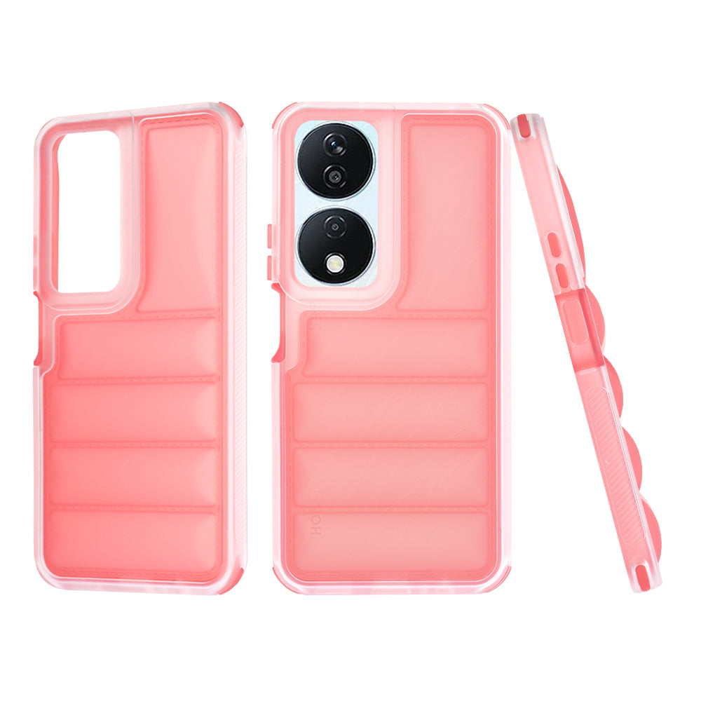 Coque pour Honor X7b 5G / 90 Smart / X7b 4G, Techsuit, Wave Shield, Rouge