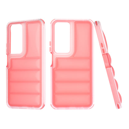 Coque pour Honor X7b 5G / 90 Smart / X7b 4G, Techsuit, Wave Shield, Rouge