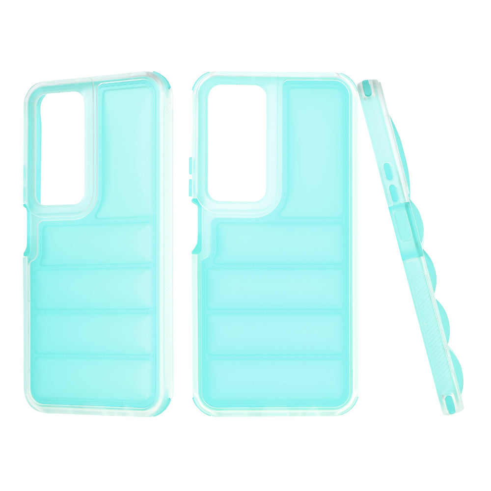 Coque pour Honor X7b 5G / 90 Smart / X7b 4G, Techsuit, Wave Shield, Turquoise