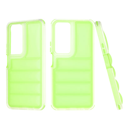 Coque pour Honor X7b 5G / 90 Smart / X7b 4G, Techsuit, Wave Shield, Vert