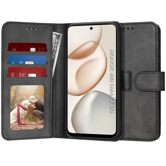 Coque pour Honor 400 Smart 4G / X7d 4G, Techsuit, Diary Book, Noire