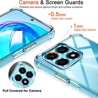 Coque pour Honor X8a, Techsuit, Anti-choc Claire, Transparente