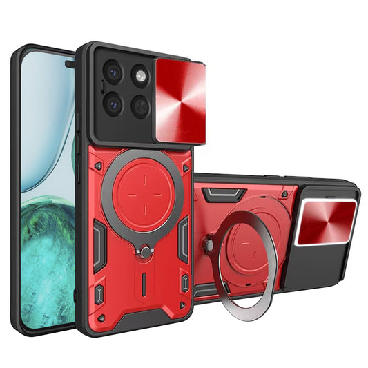 Case for Honor X8c, Techsuit, CamGuard Pro, Red