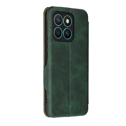 Coque pour Honor X8c, Techsuit, Safe Wallet Plus, Vert
