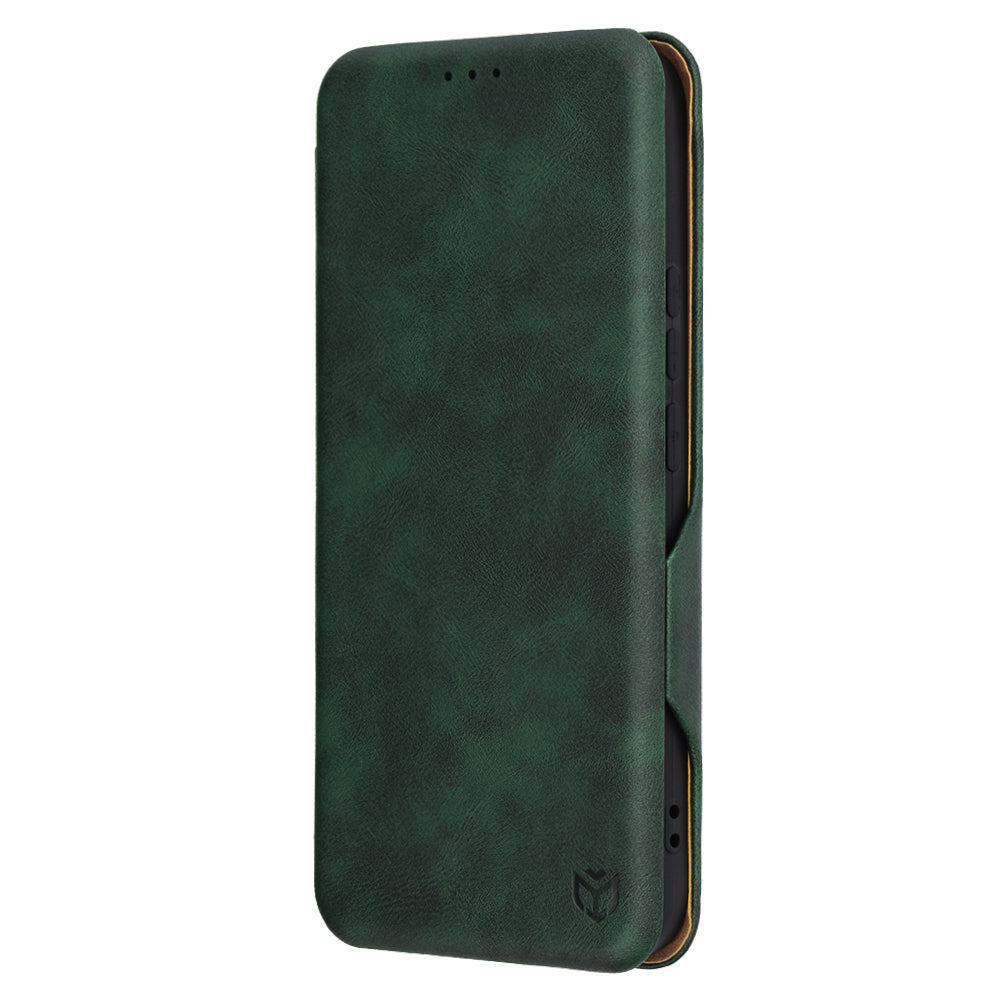 Coque pour Honor X8c, Techsuit, Safe Wallet Plus, Vert