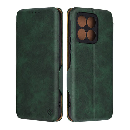 Coque pour Honor X8c, Techsuit, Safe Wallet Plus, Vert