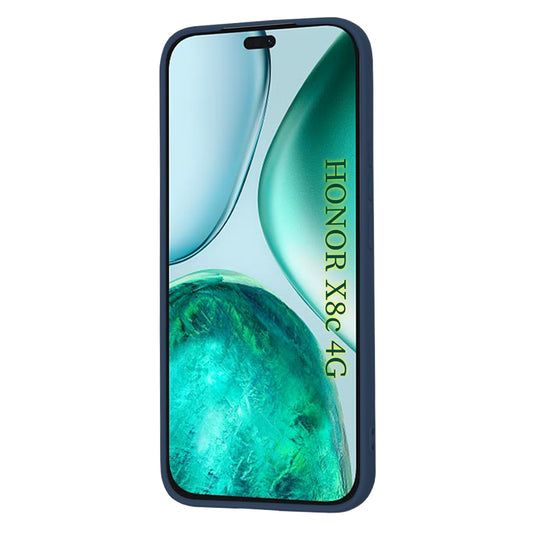 Coque pour Honor X8c, Techsuit, SoftFlex, Bleu marine