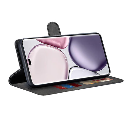 Hülle für Honor X9c / Magic7 Lite, Techsuit, Diary Book, Schwarz