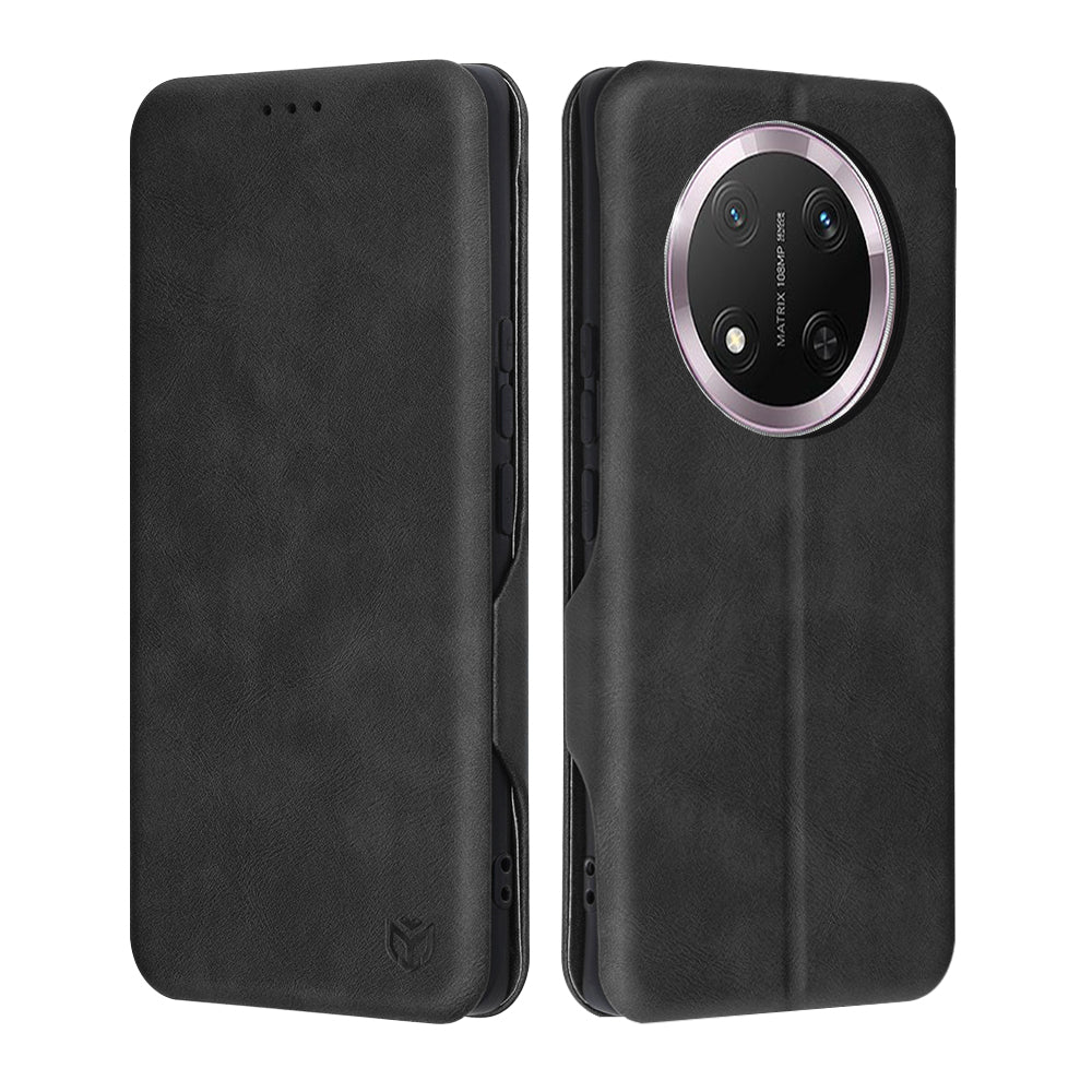 Coque pour Honor X9c / Magic7 Lite, Techsuit, Safe Wallet Plus, Noire