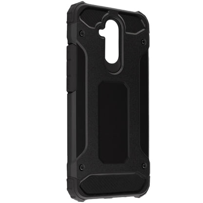 Custodia per Huawei Mate 20 Lite, Techsuit, Hybrid Armor, Nera