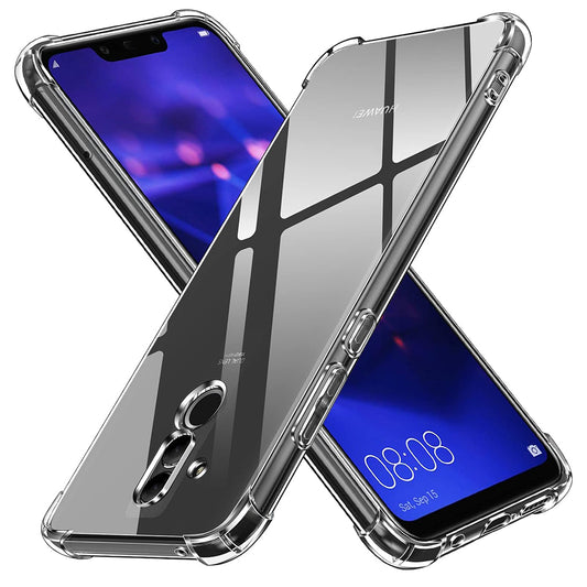 Custodia per Huawei Mate 20 Lite, Techsuit, Shockproof Clear, Trasparente