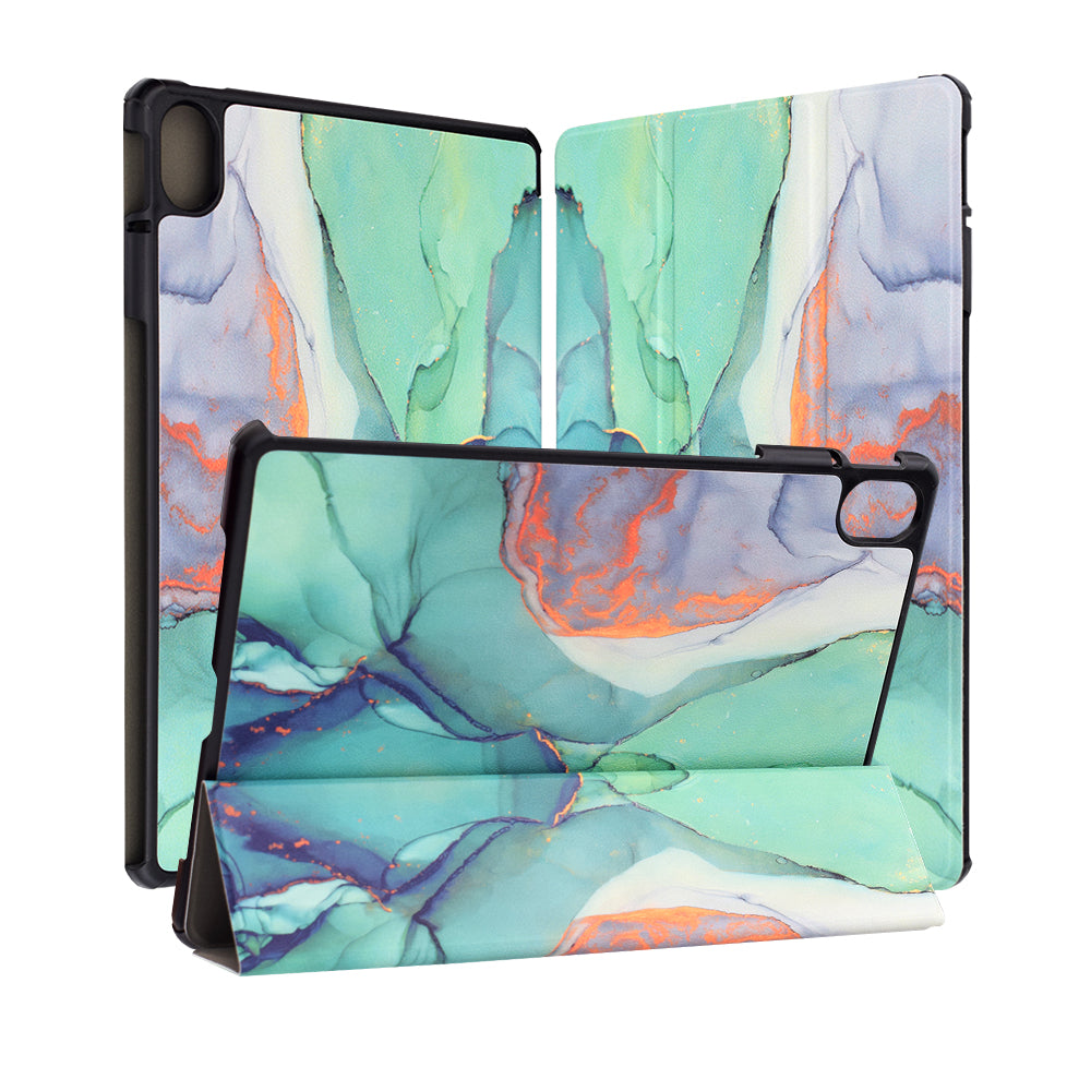 Hülle für Huawei MatePad 11.5 (2025), Techsuit, FoldPro Green Time, Mehrfarbig