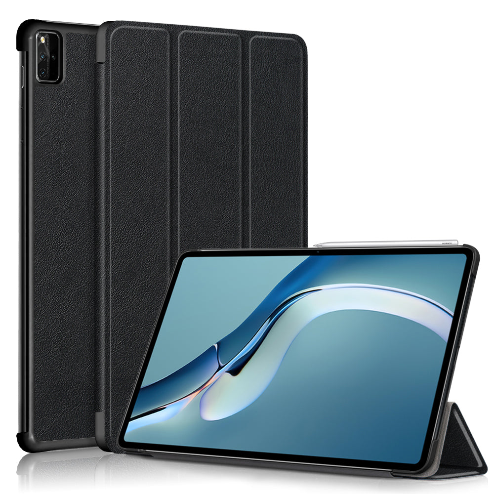 Hülle für Huawei MatePad Pro 12.6 (2021), Techsuit, FoldPro, Schwarz