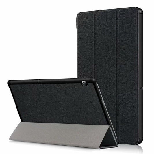 Hülle für Huawei MediaPad T5, Techsuit, FoldPro, Schwarz