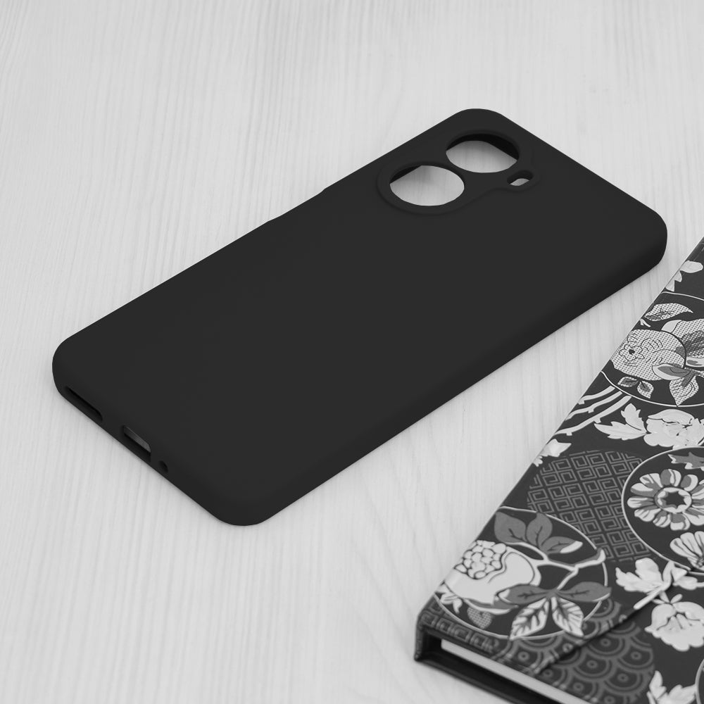 Hülle für Huawei nova 10 SE, Techsuit, Soft Edge, Schwarz