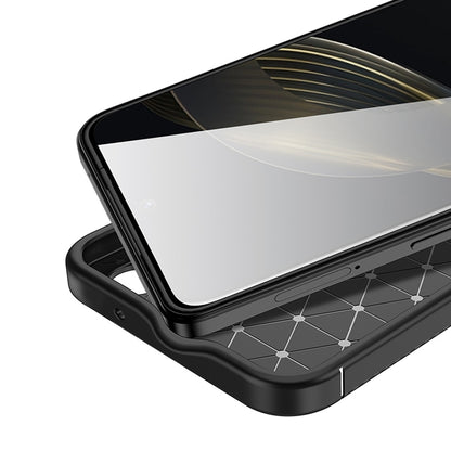 Custodia per Huawei nova 12s / nova 11, Techsuit, CarbonFiber, Nera