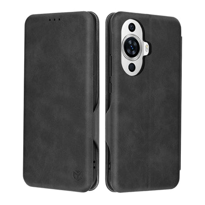 Hülle für Huawei nova 12s / nova 11, Techsuit, Safe Wallet Plus, Schwarz