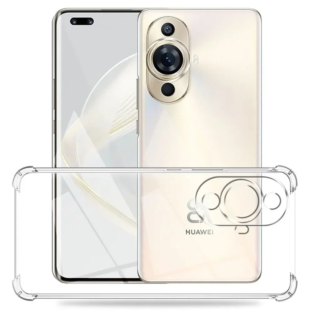 Coque pour Huawei nova 12s / nova 11, Techsuit, Antichoc Claire, Transparente