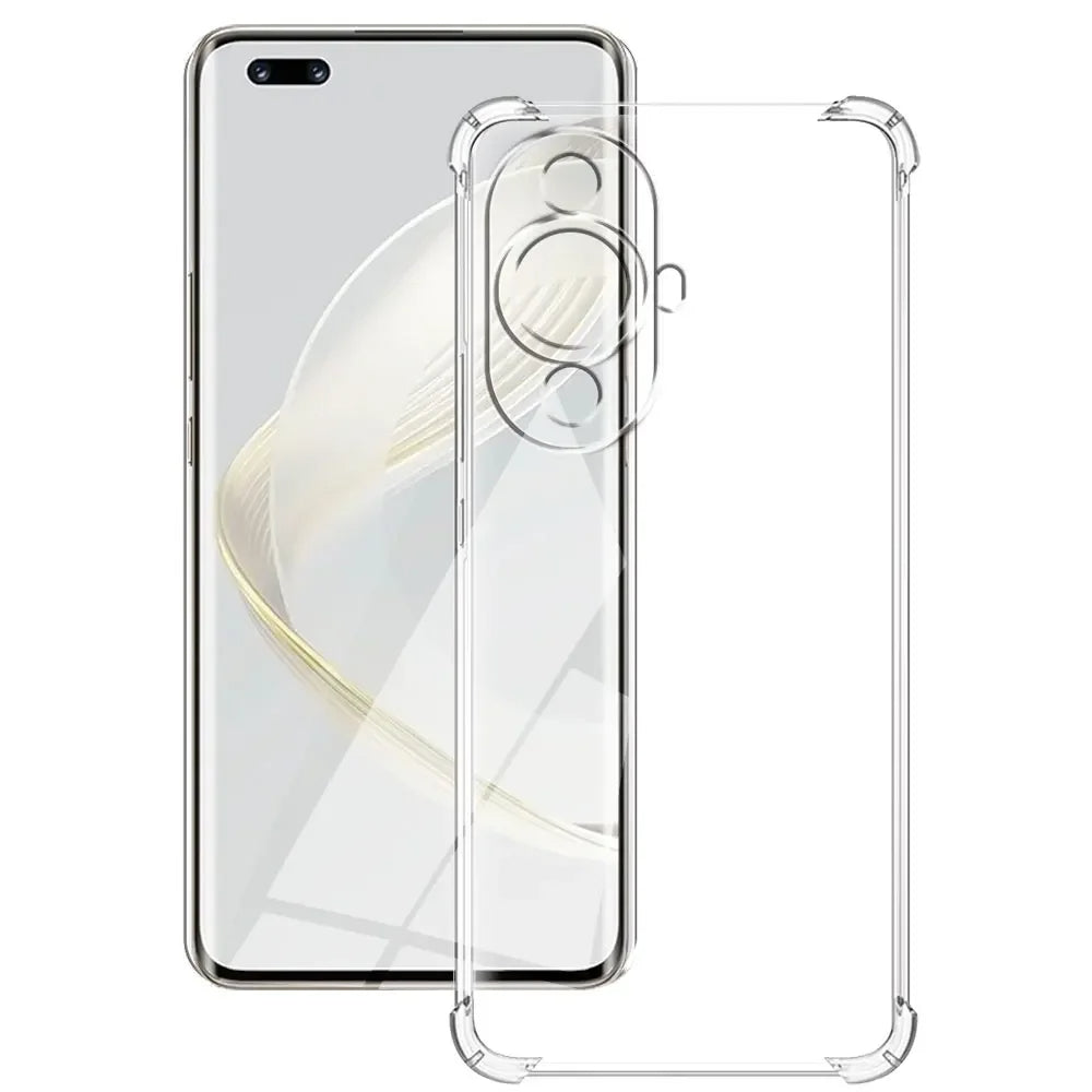 Coque pour Huawei nova 12s / nova 11, Techsuit, Antichoc Claire, Transparente