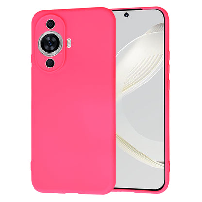 Hülle für Huawei nova 12s / nova 11, Techsuit, SoftFlex, Dunkelrosa
