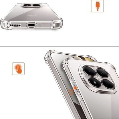 Custodia per Huawei nova 14 Pro, Techsuit, Shockproof Clear, Trasparente