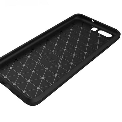 Coque pour Huawei P10 Plus, Techsuit, Carbone, Noire