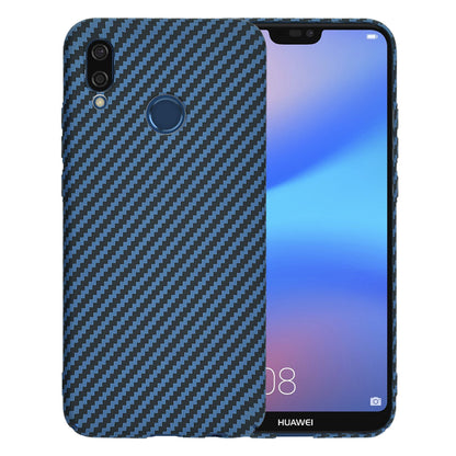 Étui pour Huawei P20 Lite, Techsuit, Carbonite FiberShell, Turquoise