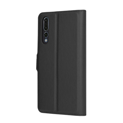 Étui pour Huawei P20 Pro, Techsuit, Leather Folio, Noir