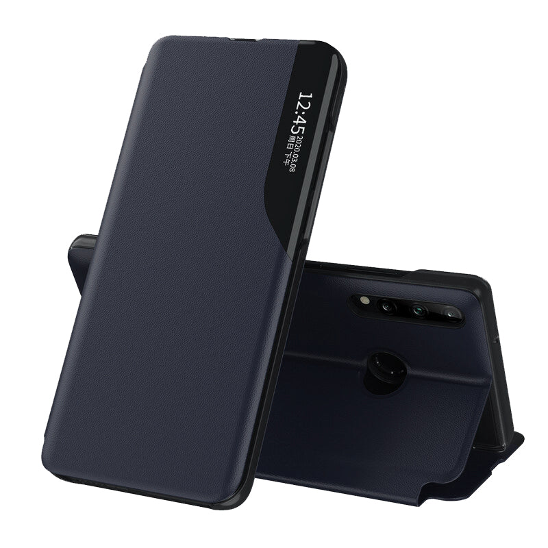 Coque pour Huawei P30 lite New Edition / P30 lite, Techsuit, eFold, Bleu Foncé